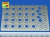 Aber 24025 Standartowe nacinane tarcze hamulcowe sr. 12mm (1:24)